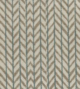 Fairford Fabric by Nina Campbell Beige/Teal