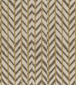 Fairford Fabric by Nina Campbell Mocha/Ochre