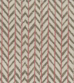 Fairford Fabric by Nina Campbell Taupe/Coral