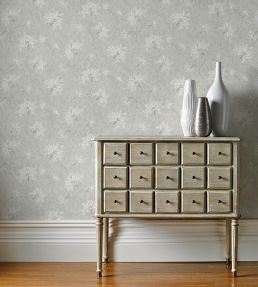 Fairhaven Wallpaper by 1838 Wallcoverings Grey