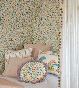 Fairy Garden Wallpaper by Villa Nova Green