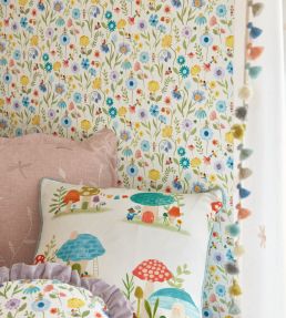 Fairy Garden Wallpaper by Villa Nova Green
