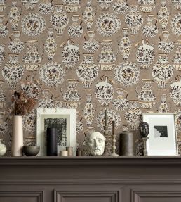 Fajalauzas Wallpaper by Tres Tintas Grey