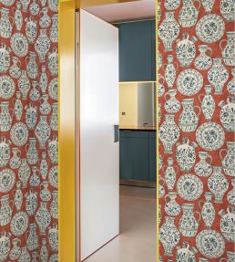 Fajalauzas Wallpaper by Tres Tintas Red