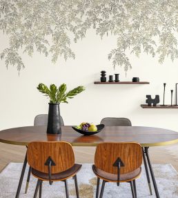 Falling Petals Mural by Caselio Vert D'eau