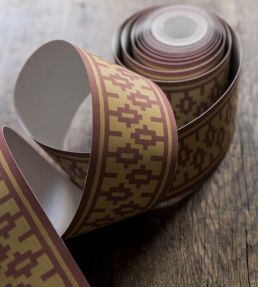 Falun Wallpaper by Langelid Von Bromssen Mustard