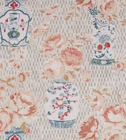 Famille Rose Fabric by Madeaux 02 Rose