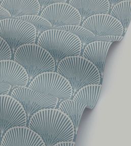 Fanfare Wallpaper by Liberty Flax Flower