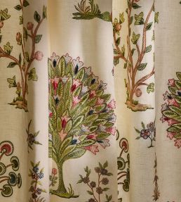 Fantasia Fabric by Jane Churchill Pink/Green