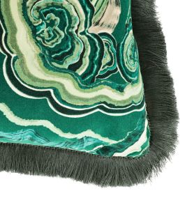 Fantasia Cushion 50 x 50cm by Romo Malachite