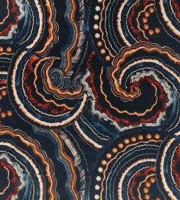 Fantasia Velvet Fabric by Romo Celestial