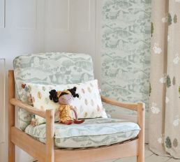Far Far Away Fabric by Villa Nova Blush