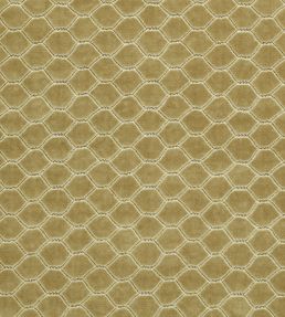 Faraday Velvet Fabric by Sanderson Geolu