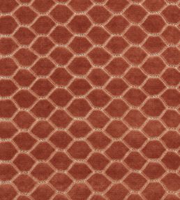 Faraday Velvet Fabric by Sanderson Sandstone