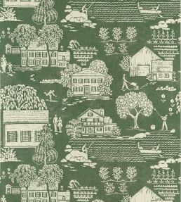 Farmingdale Wallpaper by Anna French Green