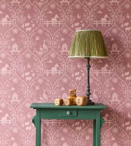 Homestead Wallpaper by Eijffinger Mauve