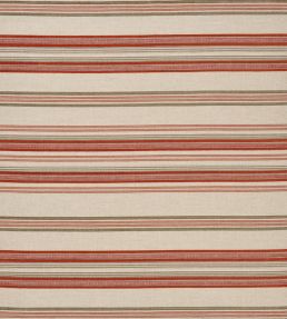 Farnaz Stripe Fabric by Nina Campbell Persimmon