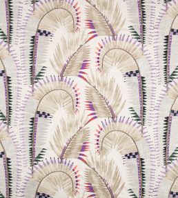 Farrah Fabric by Romo Lilac Ash