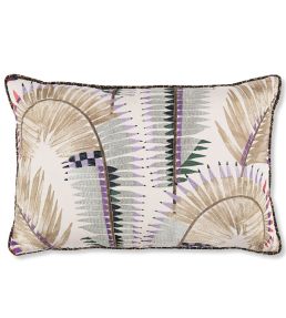 Farrah Cushion 60 x 40cm by Romo Lilac Ash