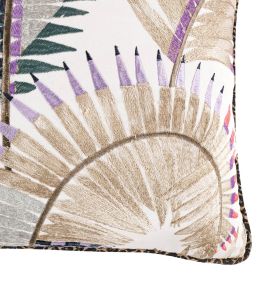 Farrah Cushion 60 x 40cm by Romo Lilac Ash