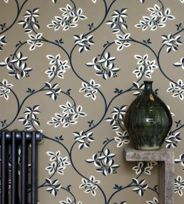 Ringwold Wallpaper by Farrow & Ball Slipper Satin