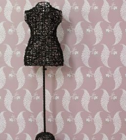 Rosslyn Wallpaper by Farrow & Ball Shaded White