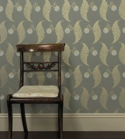 Rosslyn Wallpaper by Farrow & Ball Lichen