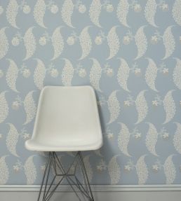 Rosslyn Wallpaper by Farrow & Ball Lichen