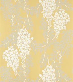 Wisteria Wallpaper by Farrow & Ball Yellow Ground