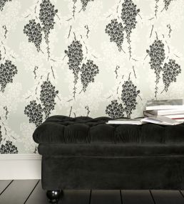 Wisteria Wallpaper by Farrow & Ball Vert De Terre