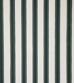 Block Print Stripe Wallpaper by Farrow & Ball Bespoke Grey/Studio Green/Green Smoke