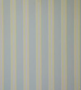 Block Print Stripe Wallpaper by Farrow & Ball Cromarty/Shaded White/ YellowCake