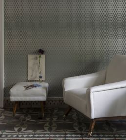 Lattice Wallpaper by Farrow & Ball Pigeon