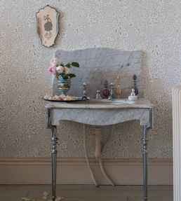 Ocelot Wallpaper by Farrow & Ball Skimming Stone