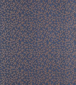 Samphire Wallpaper by Farrow & Ball Stiffkey Blue