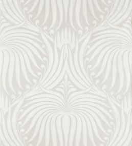 Lotus Wallpaper by Farrow & Ball Skimming Stone / Pointing