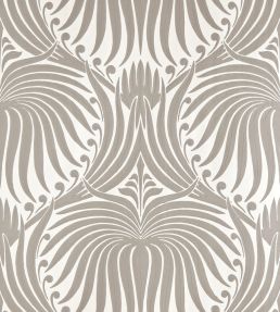 Lotus Wallpaper by Farrow & Ball Skimming / Charleston
