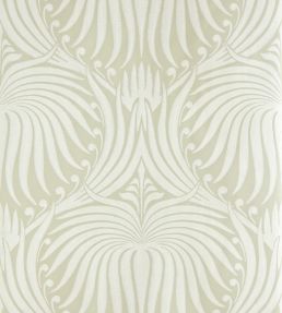 Lotus Wallpaper by Farrow & Ball Green Ground