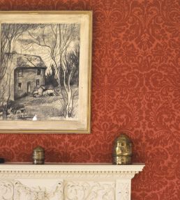 Silvergate Wallpaper by Farrow & Ball Off-Black