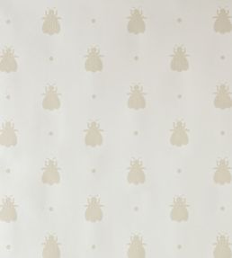 Bumble Bee Wallpaper by Farrow & Ball White Tie