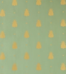Bumble Bee Wallpaper by Farrow & Ball Suffield Green
