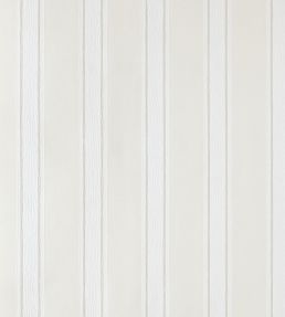 Block Print Stripe Wallpaper by Farrow & Ball White Tie