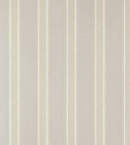 Block Print Stripe Wallpaper by Farrow & Ball Oxford Stone