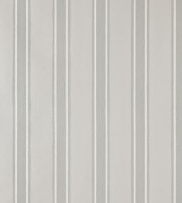 Block Print Stripe Wallpaper by Farrow & Ball Pavilion Gray