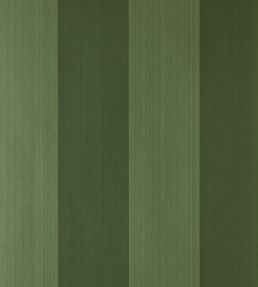 Broad Stripe Wallpaper by Farrow & Ball Calke Green