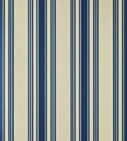 Tented Stripe Wallpaper by Farrow & Ball Hague Blue