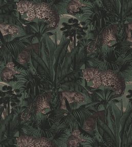 Faunacation Wallpaper by Divine Savages Hunter Green