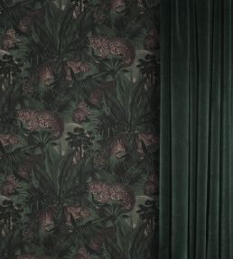 Faunacation Wallpaper by Divine Savages Hunter Green