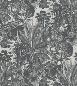 Faunacation Wallpaper by Divine Savages Monochrome