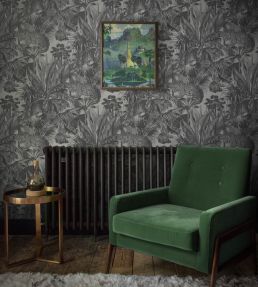 Faunacation Wallpaper by Divine Savages Monochrome
